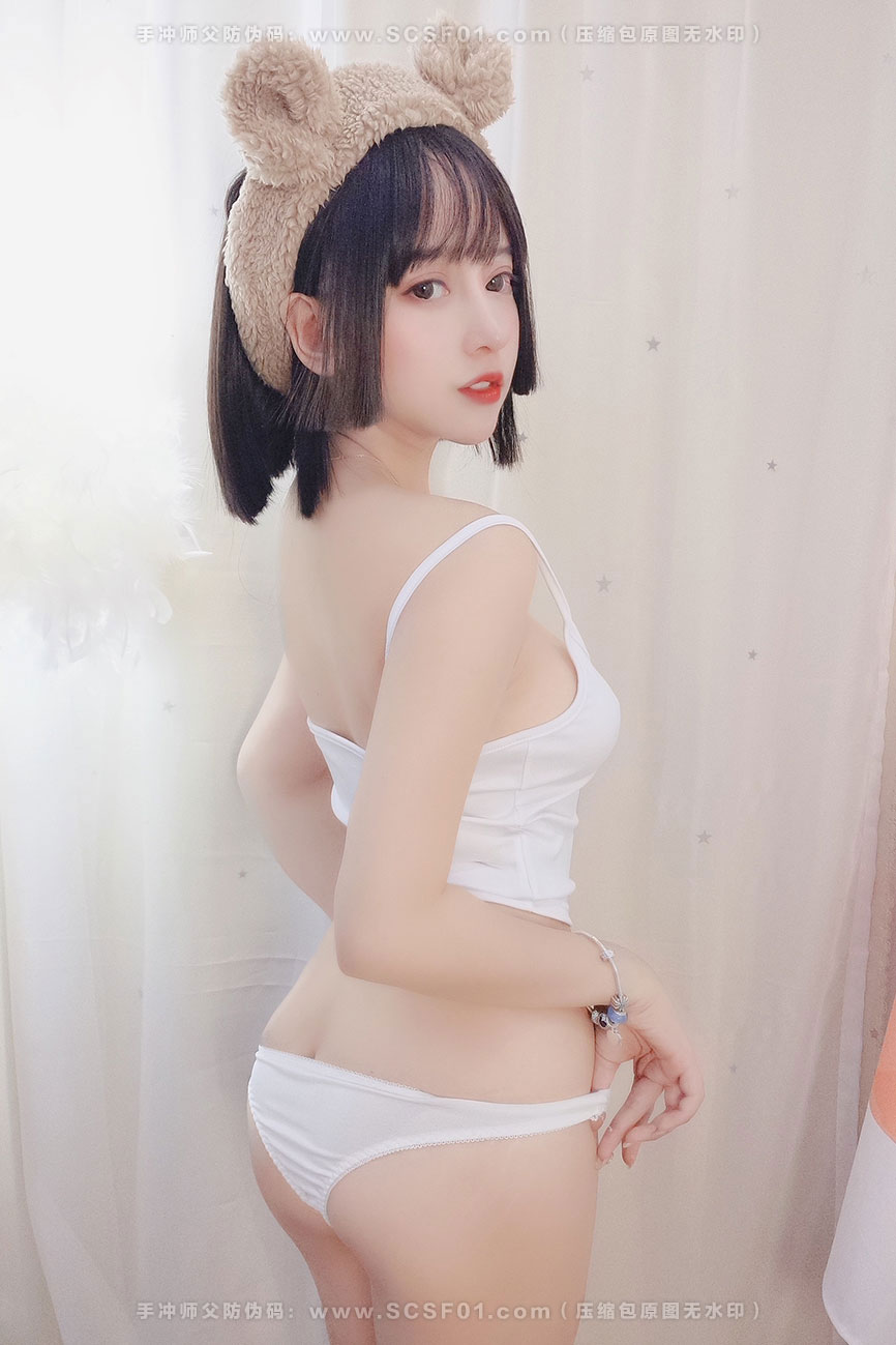 过期米线线喵 [36P][61M]吊带 白色