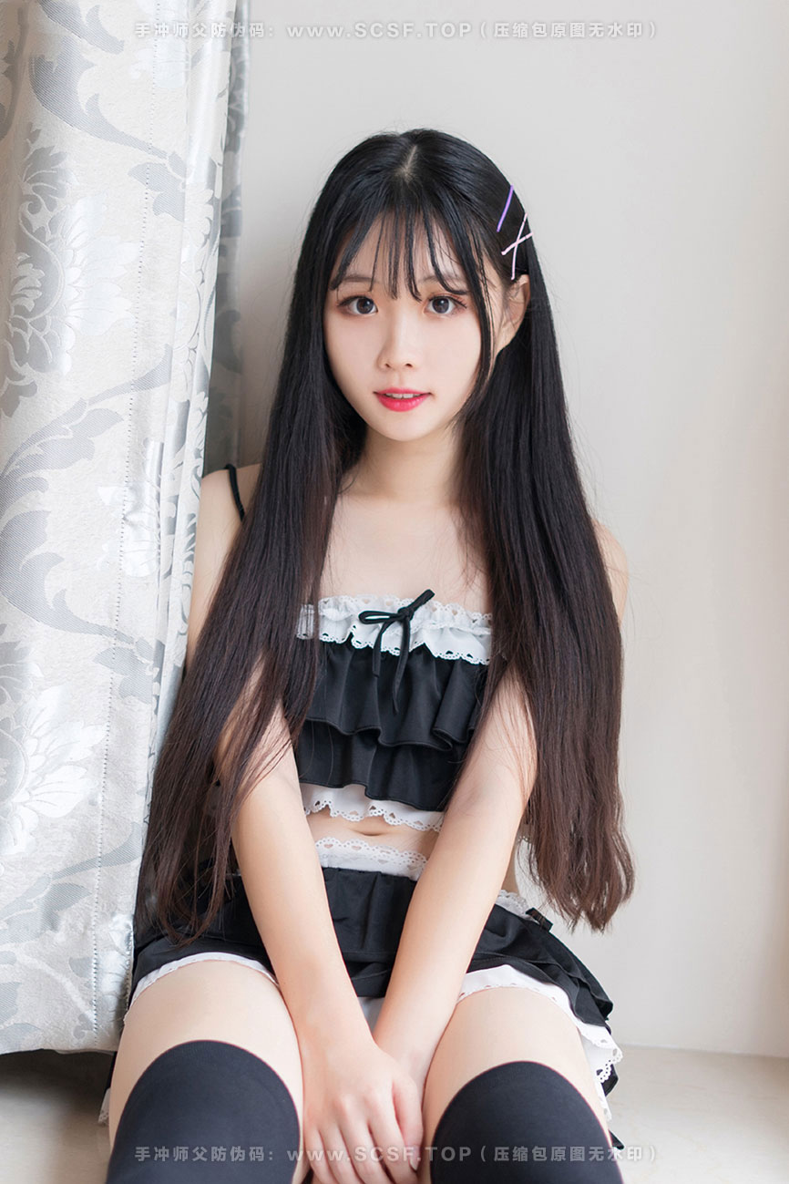 喵糖映画 [40P][272M]蕾丝荷叶边泳衣