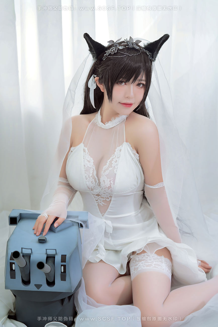 喵糖映画 [30P][147M]婚纱爱宕