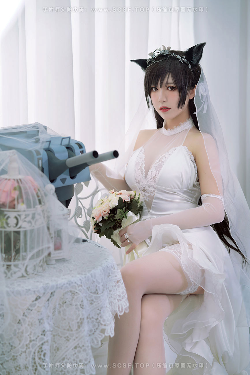 喵糖映画 [30P][147M]婚纱爱宕