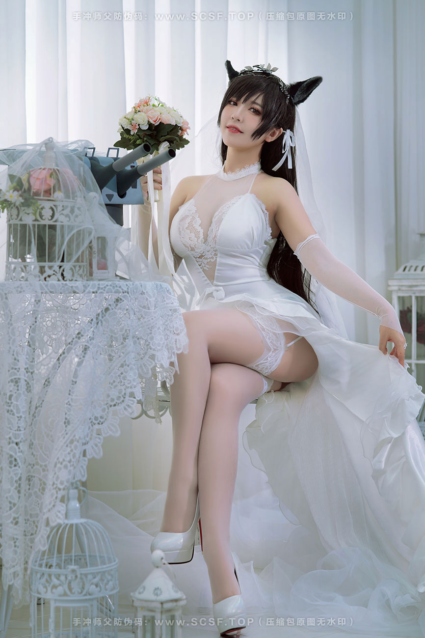 喵糖映画 [30P][147M]婚纱爱宕