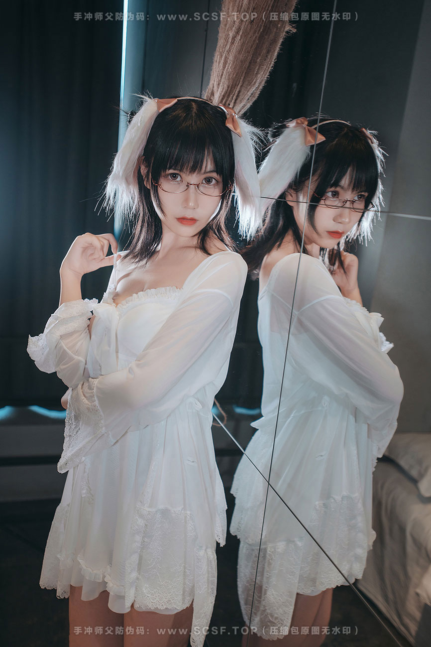 喵糖映画 [30P][192M]白色私房睡裙