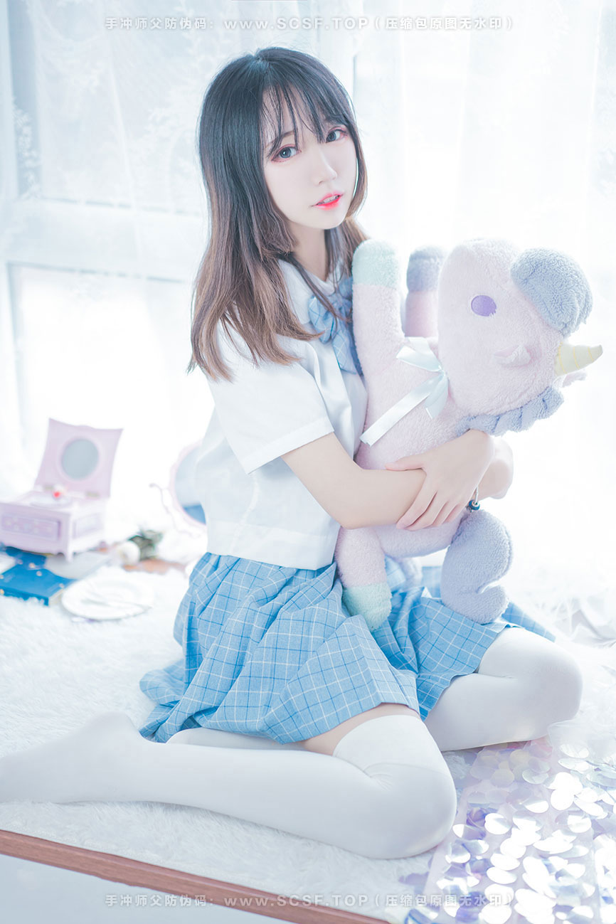 喵糖映画 [46P][898M]蓝白梦幻少女