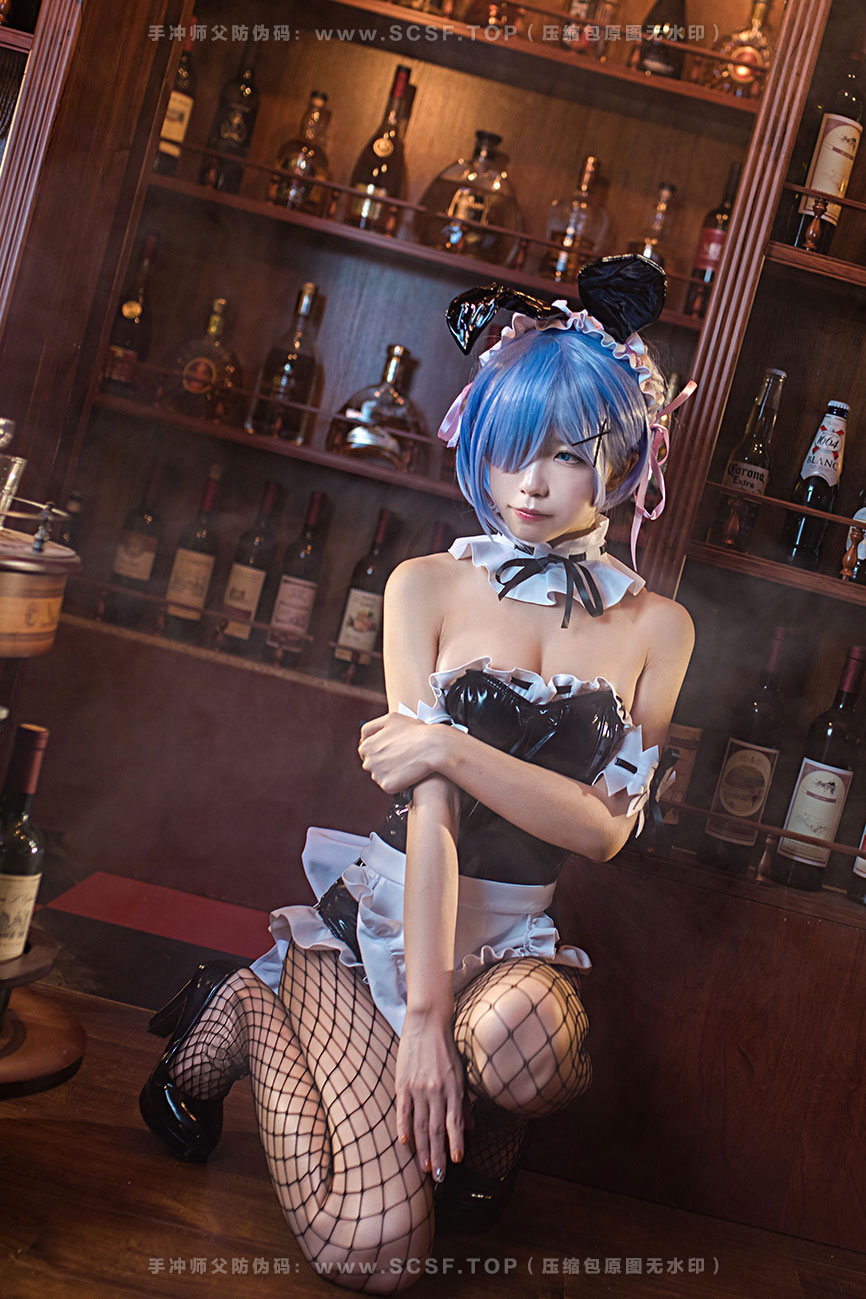 水淼Aqua [16P][274M]蕾姆 兔女郎