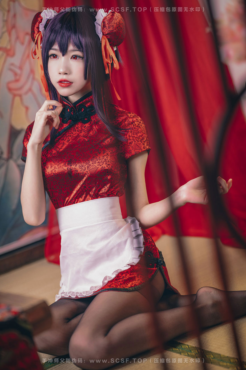 水淼Aqua [29P][587M]霞之丘诗羽 旗袍