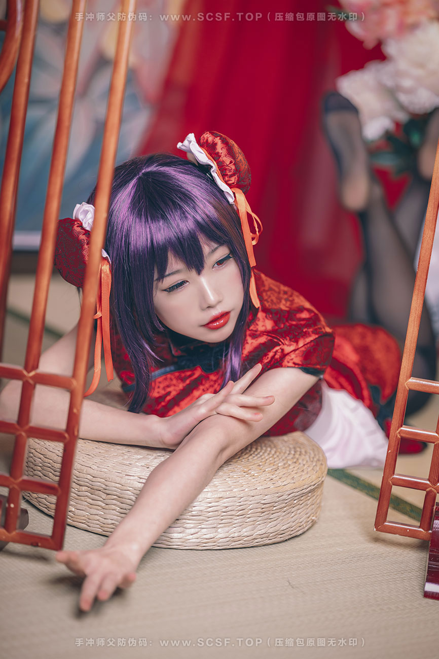 水淼Aqua [29P][587M]霞之丘诗羽 旗袍